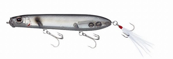 Evergreen Bass Lure MoDO Shower Blows Shorty #379 Flash Silver Shad