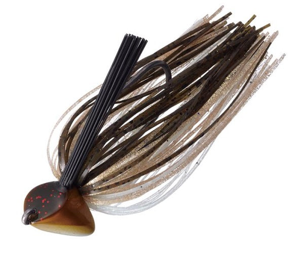 Evergreen Rubber Jig Grass Ripper 5/8oz #142 Golden Shiner