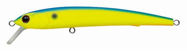 Evergreen Bass Lure M-1 Inspire Minnow #28 Blue Back Chart