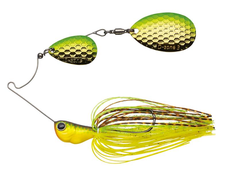 Evergreen Spinnerbait MoDO D Zone 3/8oz Double Indiana #56 Citrus Chart