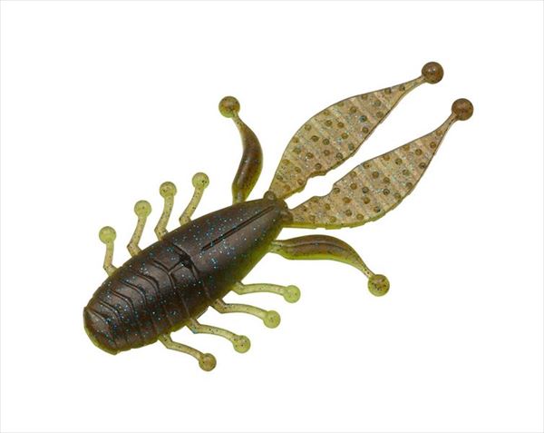 Evergreen Worm Kicker Bug 3.3inch Fat Baby #122 GPBL/Chart