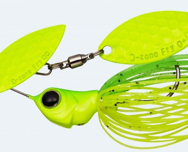 Evergreen Spinnerbait MoDO D Zone Fry TG 1/4oz Double Willow #11 Super Chart