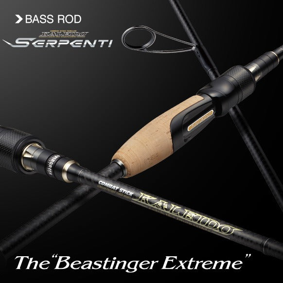 Evergreen Bass Rod Serpenti TKSS-64ML Beastinger Extreme (Spinning 1 Piece)