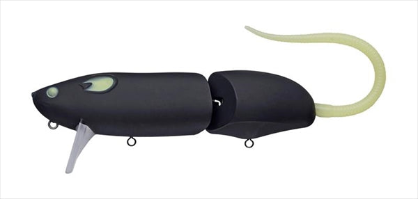 Evergreen Bass Lure Combat Rat #643 Matte Black