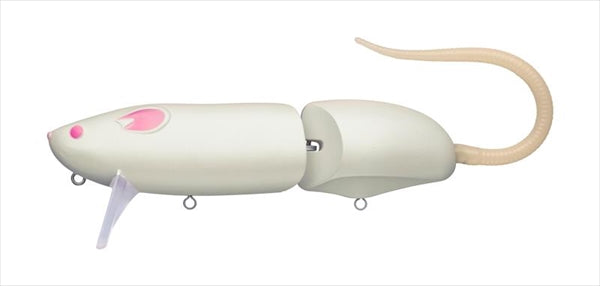 Evergreen Bass Lure Combat Rat #645 Matte White