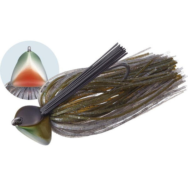 Evergreen Rubber Jig Grass Ripper 1/4oz #144 Natural Gill