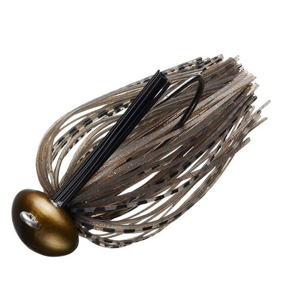 Evergreen Rubber Jig Reaction Football 5/8oz #202 Secret Smoke