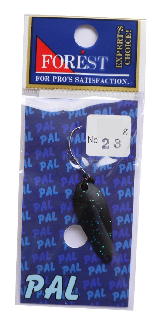 Forest PAL 2.5g #23 Matte Black (Blue Lame)