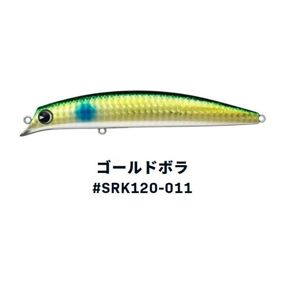 ima Seabass Lure Sasuke 120 Rekku #SRK120-011 Gold Bora