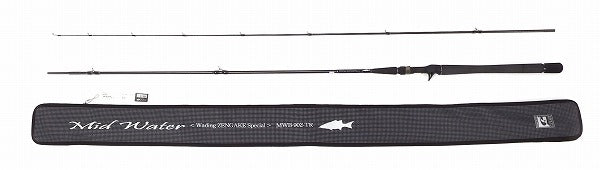 Gcraft Seabass Rod Seven Sense TR Mid Water MWB-902-TR (Baitcasting 2 Piece)