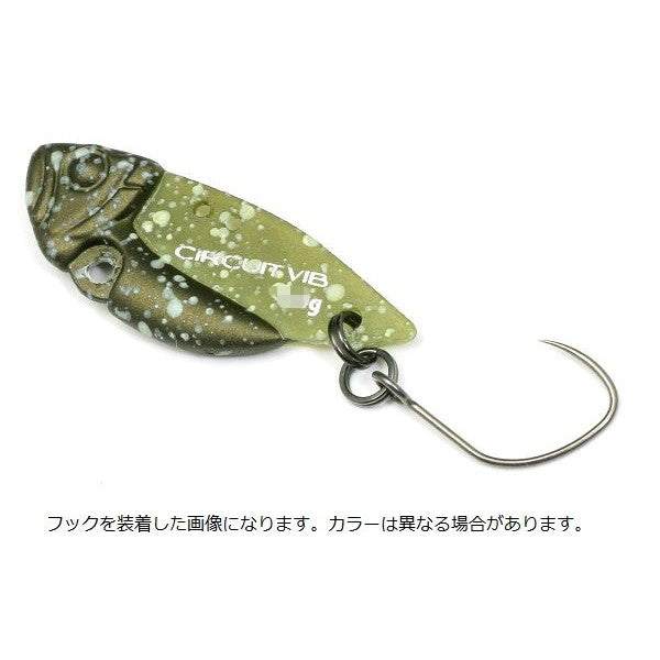 Deps Trout Plug Circuit Vib Trout model 3.5g #02 Ghost Olive