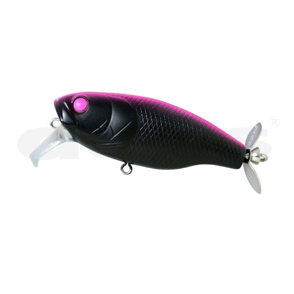 buzz jet fishing lure Deps Bass Lure Buzz Jet Jr #27 Visible Black