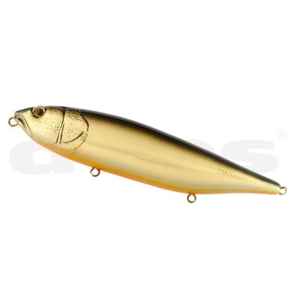 Deps Bass Lure Huge Pencil Walker Silent #01 Black Gold