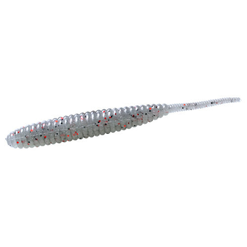 Deps Worm Death Adder 6inch #15 Clear Pepper/Red Flake