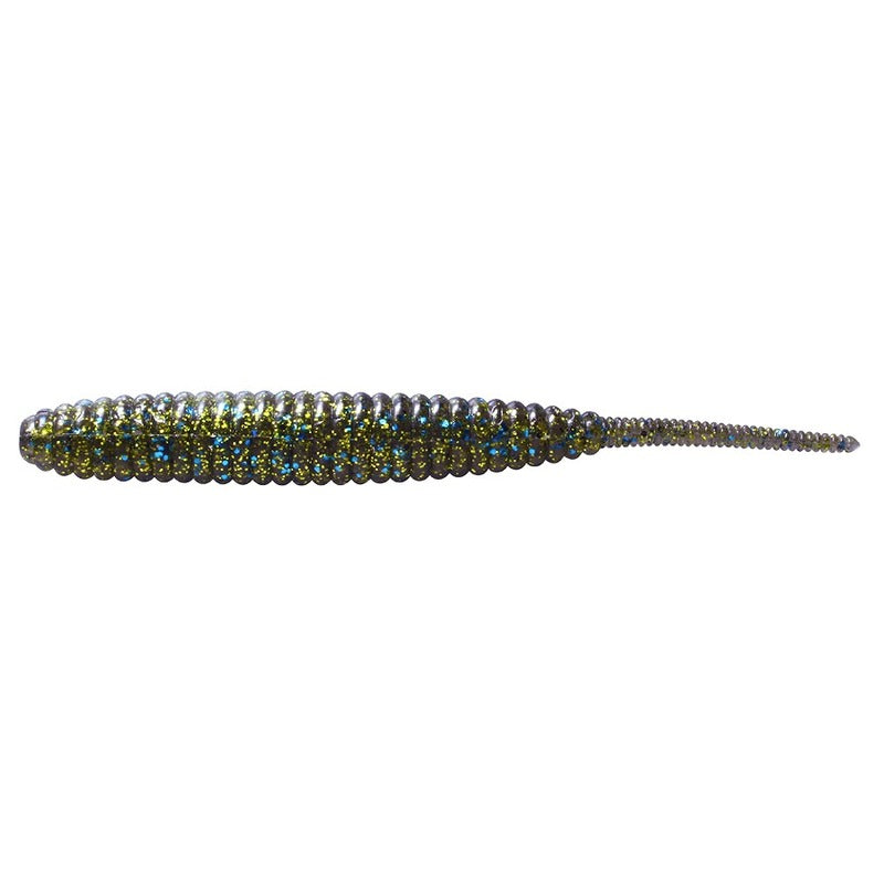 Deps Death Adder 8inch #24 Smoke P/Blue Gold