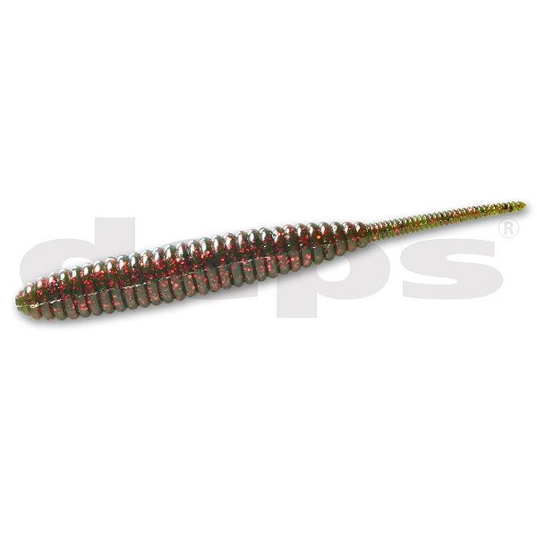 Deps Worm Death Adder 5inch #30 Watermelon/Red Flake