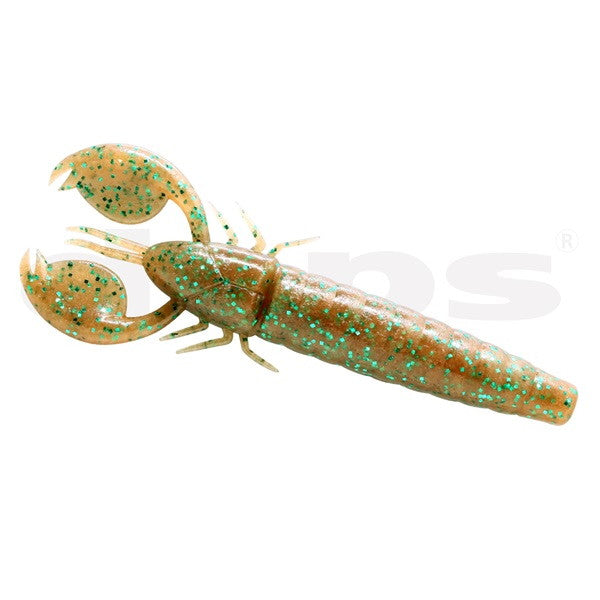 Deps Worm Clap Craw 4inch #13 Cinnamon/Green Flake