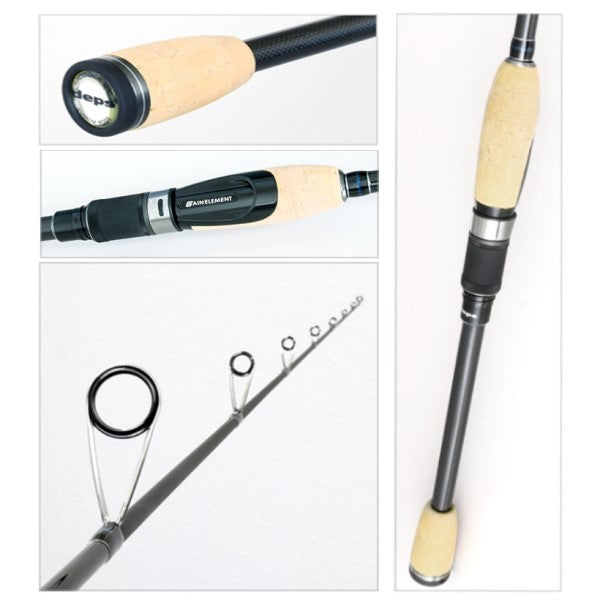 deps fishing reel Deps Bass Rod Gain Element GES-66MLS (Spinning Grip Joint)