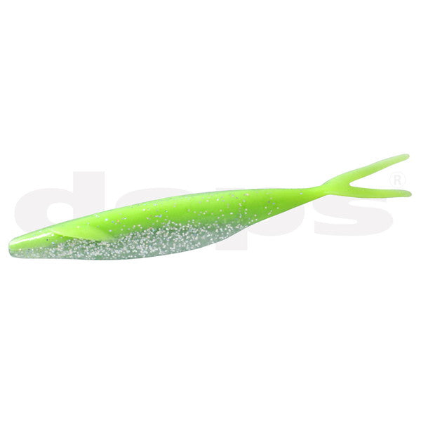 Deps Worm Sakamata Shad 4.5inch #109 Chart Laser