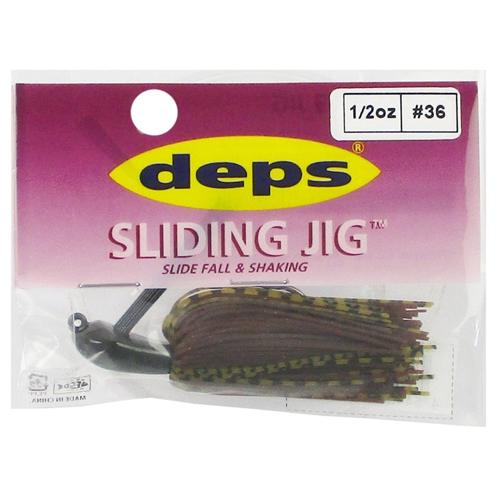 Deps Rubber Jig Sliding Jig 1/2oz #36 Scale Scuppernong
