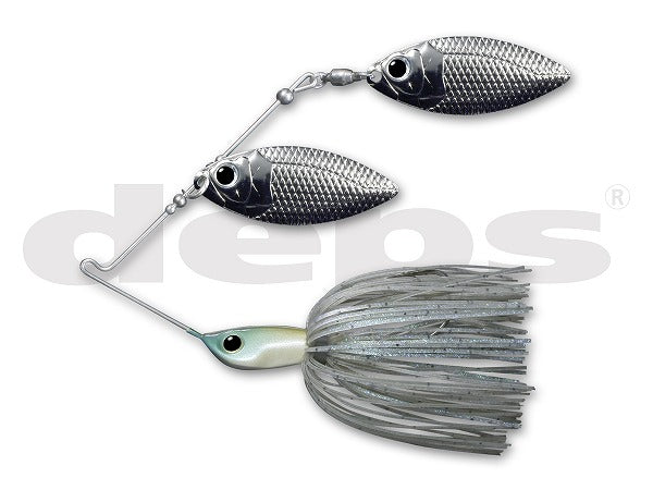 Deps Spinnerbait B Custom 3/8oz Double Willow #03 Blue Smoke
