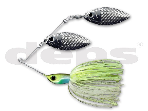 Deps Spinnerbait B Custom 3/8oz Double Willow #07S/Chart