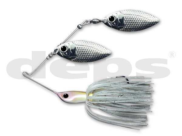 Deps Spinnerbait B Custom 3/8oz Double Willow #09 Wakasagi