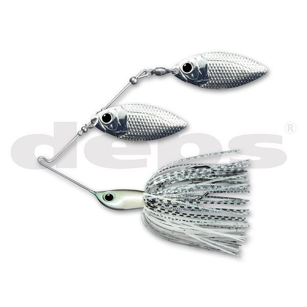 Deps Spinnerbait B Custom 5/8oz Double Willow #16 Green Crystal