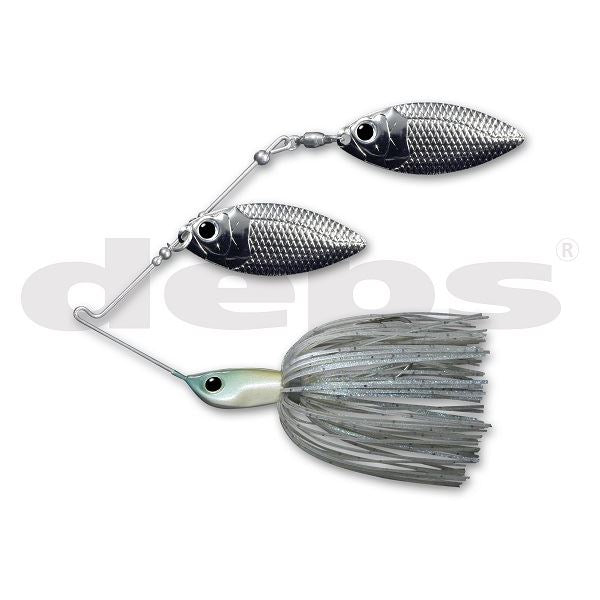 Deps Spinnerbait B Custom 3/4oz Double Willow #03 Blue Smoke