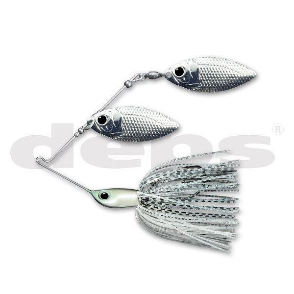 Deps Spinnerbait B Custom 3/4oz Double Willow #16 Green Crystal
