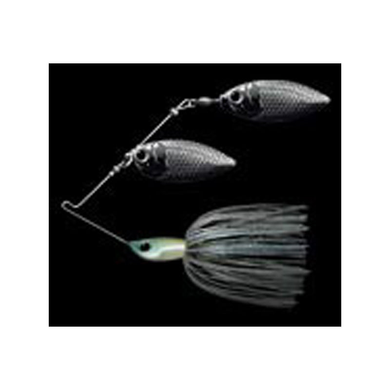 Deps Spinnerbait B Custom 1oz Double Willow #03 Blue Smoke