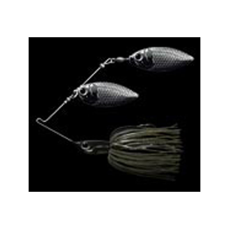 Deps Spinnerbait B Custom 1oz Double Willow #05 Night Head