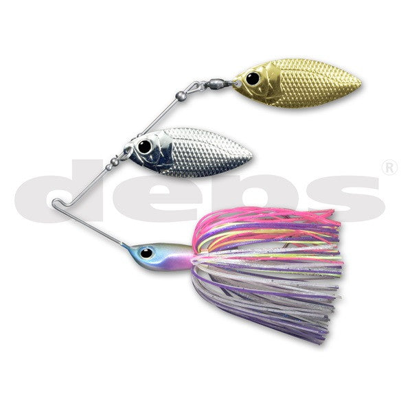 Deps Spinnerbait B-Custom 1oz DW #11 Neon Purple