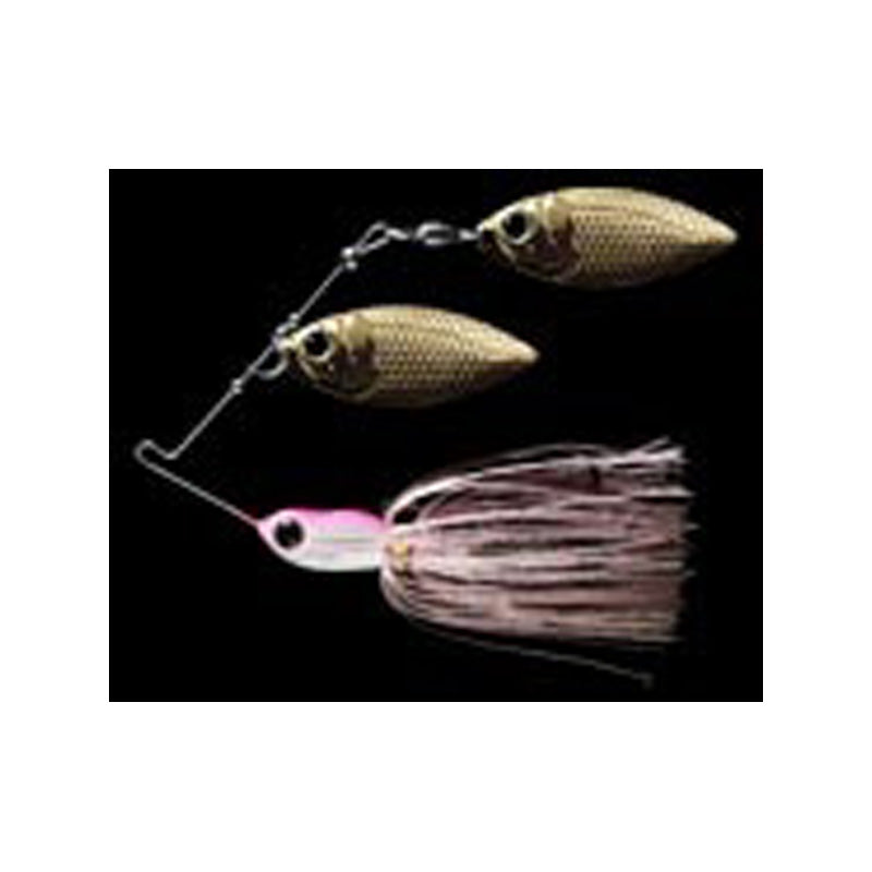 Deps Spinnerbait Mini Bros 1/2oz Double Willow #06 Pink Pearl