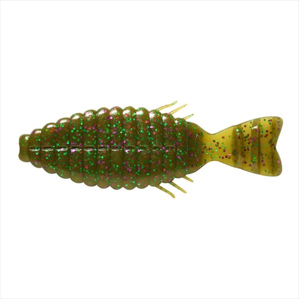 Deps Bull Flat 5.8inch #115 Green Pumpkin/Purple Green Flakes