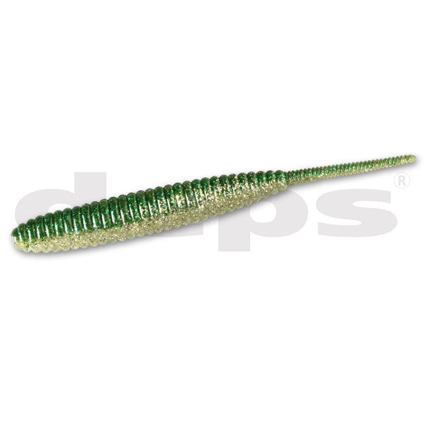 Deps Worm Death Adder 4inch #107 Green Silver
