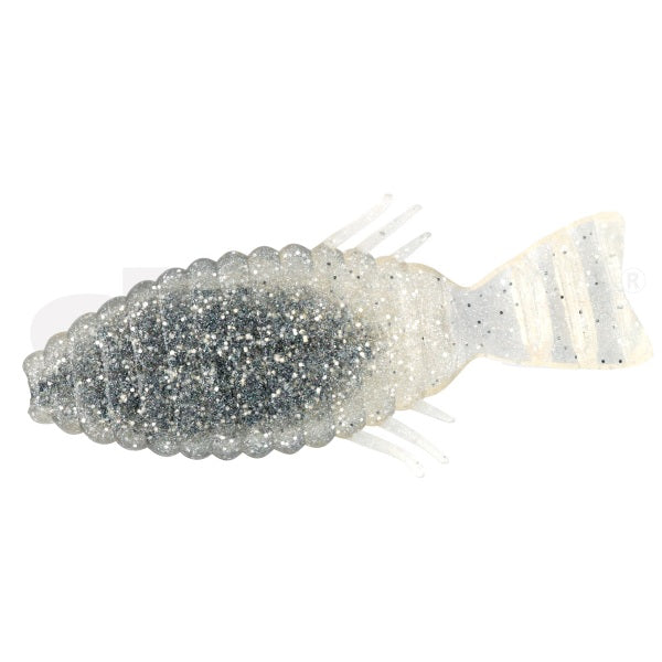 Deps Worm Bull Flat 3.8inch #127 Silver Shad