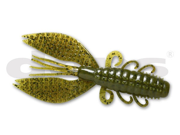 Deps Worm Spiny Craw 4.8inch #12 Green Pumpkin