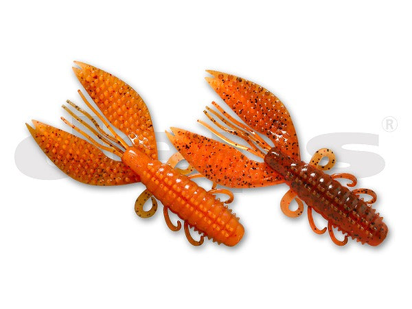 Deps Worm Spiny Craw 4.8inch #118 Pumpkin Orange