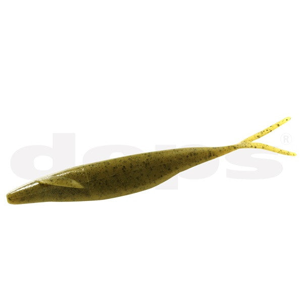 Deps Worm Sakamata Shad 7inch #12 Green Pumpkin