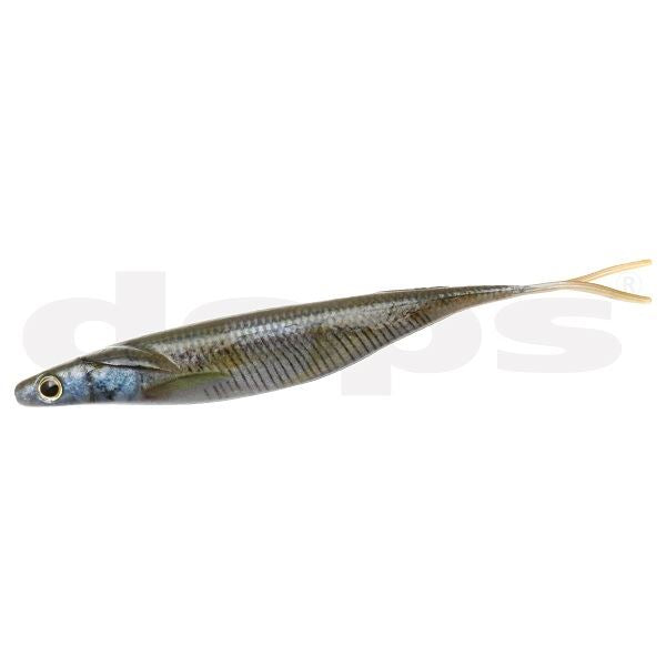 Deps Worm Sakamata Shad Real 6inch Non Salt #03 Pearl Wakasagi