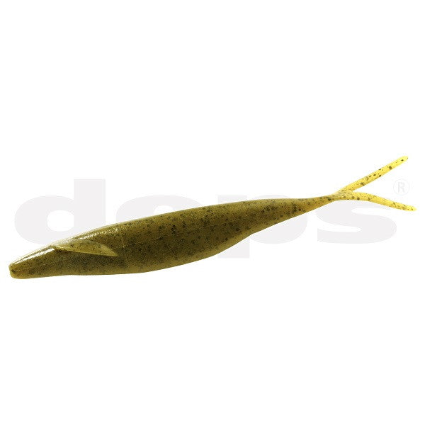 Deps Worm Sakamata Shad 2inch #12 Green Pumpkin