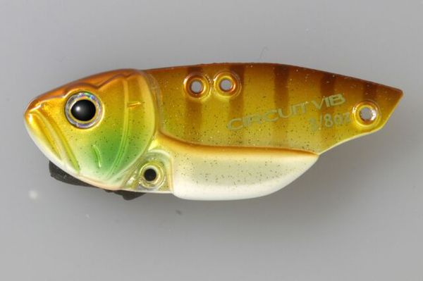 Deps Bass Lure Circuit Vib 1/2oz #03 Mustard Gill