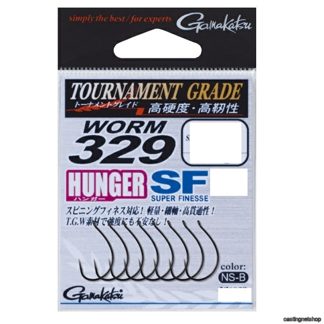 Gamakatsu TGW Worm 329 Hanger Super Finesse #1