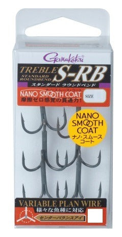 Gamakatsu Treble S-RB [Nano smooth coat] #12