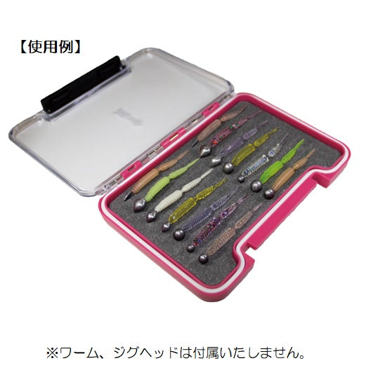 Gamakatsu Lure Case LE504-1 Yoihime Slim Slit Box Pink