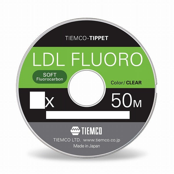 Tiemco LDL Fluorocarbon Tippet 2.5X 50m