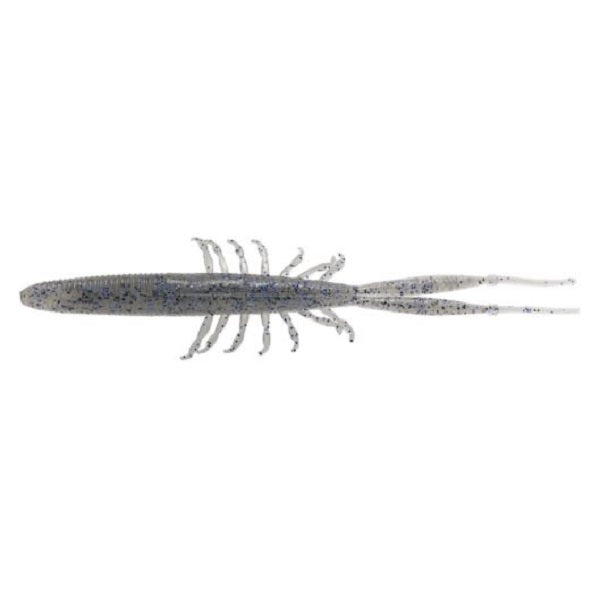 Tiemco Worm Loco ism Vibra Shrimp 5inch #242 Electric Shad