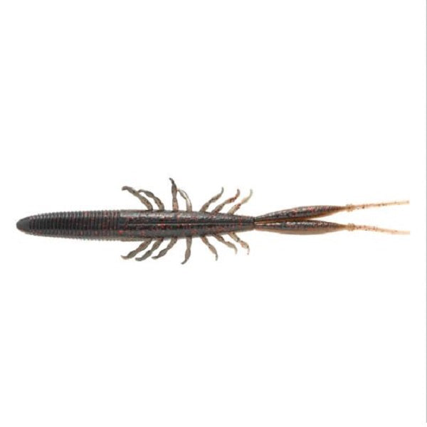 Tiemco Worm Loco ism Vibra Shrimp 5inch #243 Muddy Crayfish