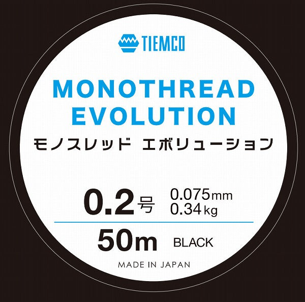 Tiemco Monothread Evolution #0.2 Black